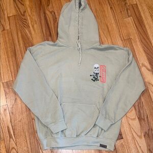 Men's Beige Graphic Hoodie